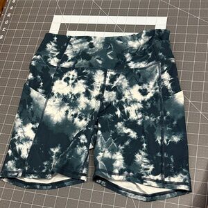 Fabletics Tie-Dye Bike Shorts